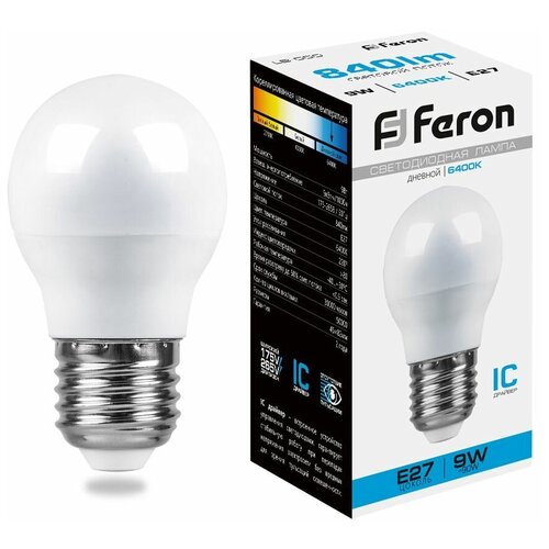   FERON 25804 LB-550 E27 9 2700K 230 184