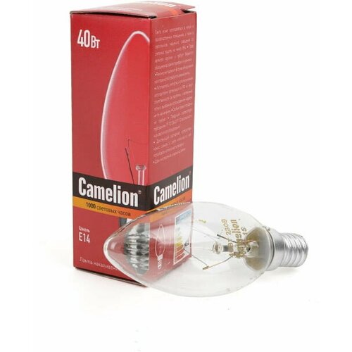 �������� CAMELION 40/B/CL/E14 �����, �14, 40 ��, ���������� 70�