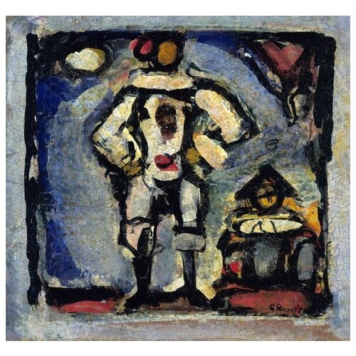      (Two Clowns)   42. x 40. 1510