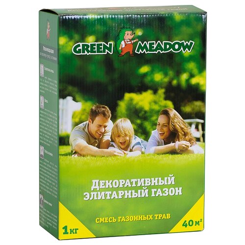 Семена газона Декоративный Элитарный GREEN MEADOW, 1 кг 756р