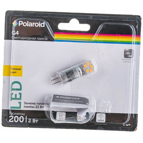 ������������ ����� Polaroid 12V G 2W 3000K G4 200lm 189�