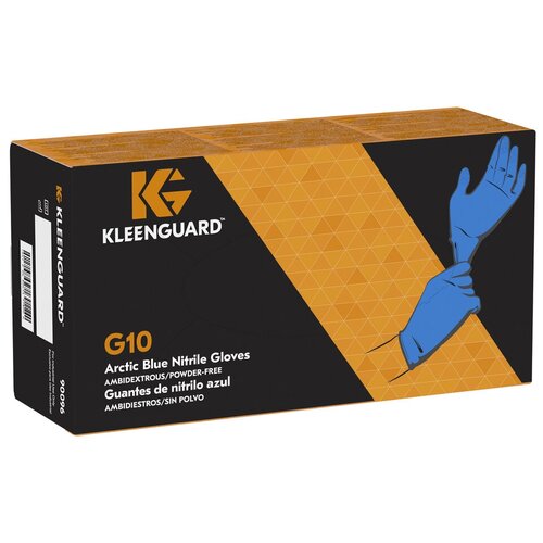57374 �������� �������������, ���������� G10 BlueNitrile �-� XL, ������� 0,12 ��, 90 ��, Kleenguard 4142�