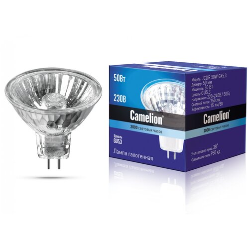   10   Camelion JCDR 50W GX5.3 790