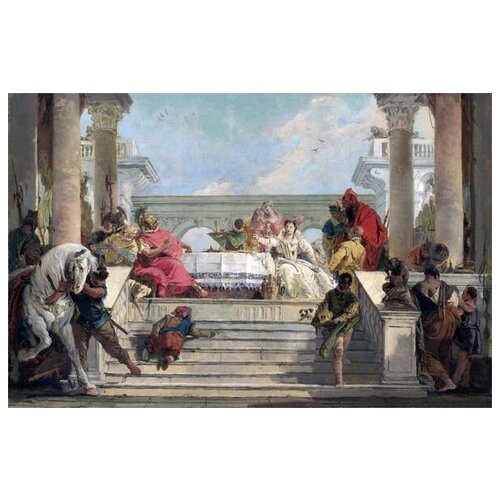      (The Banquet of Cleopatra)    77. x 50. 2740