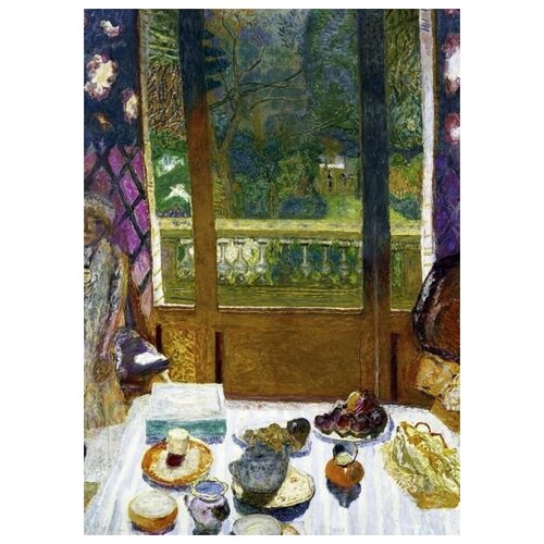    ,    (Dining Room Overlooking the Garden)   50. x 70. 2540