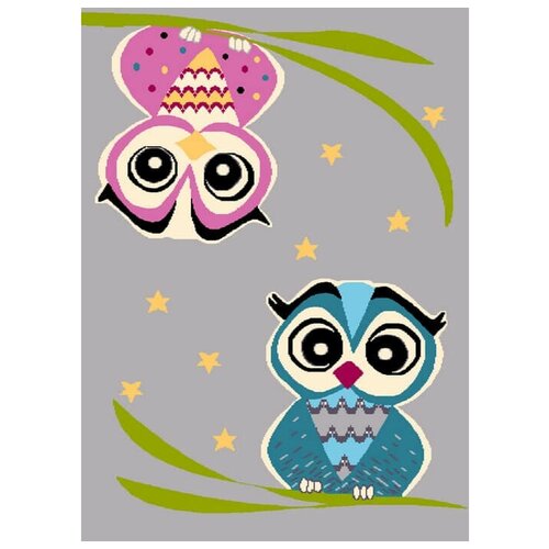   agnella funky top owl grey (1.6  2.2 ) 12989