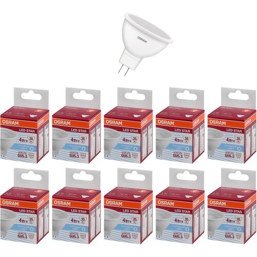 �������� ������������ OSRAM ����� MR16 GU5.3 4�� 220� 300�� 4000� ������� �����, �������� 10�� 1399�