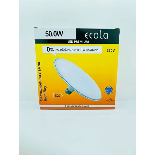   Ecola High Bay HP6D50ELC, E27, 6000K 611