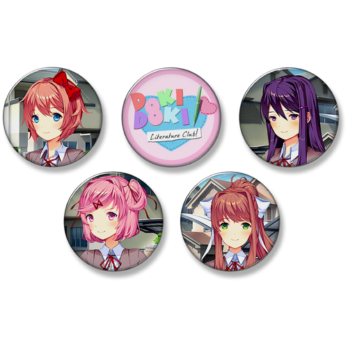   5  DOKI DOKI LITERATURE CLUB     3,5 556