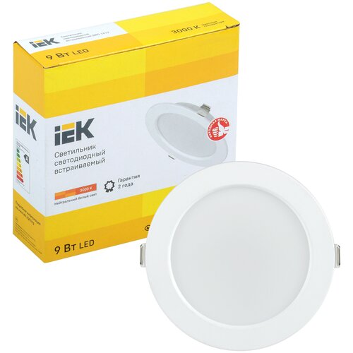   LED   9w 620 3000  IP20 220  1612 (IEK), . LDVO0-1612-09-3000-K01 337