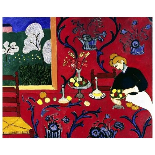      (The Red Room)   49. x 40. 1700