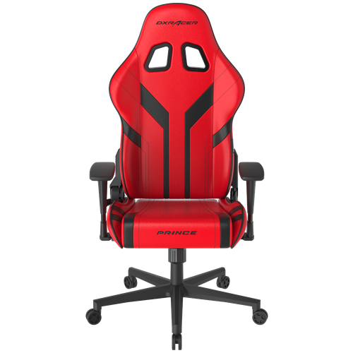  /   DXRacer Peak Prince up to 100kg/180cm, top gun, 3D armrest, leatherette, recline 135, 2' wheels, red black 39063