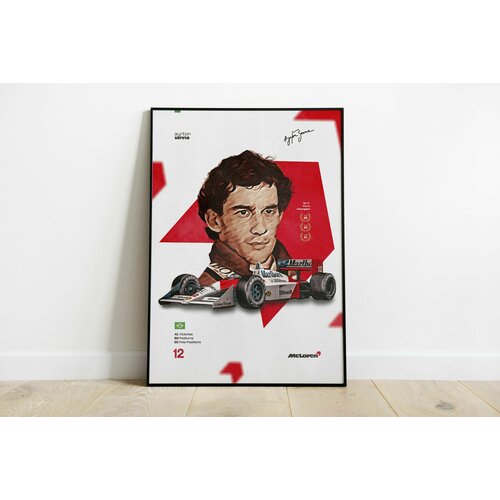       / Ayrton Senna,   1,  1700  DESIGNECOPRINT