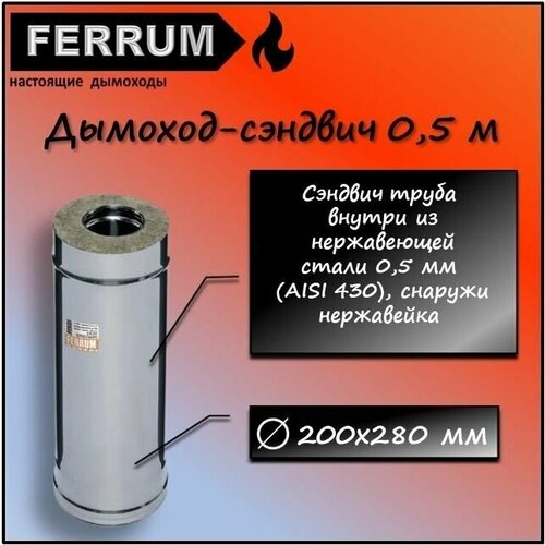 - 0,5 (430 0,5 + .) 200280 Ferrum 2764