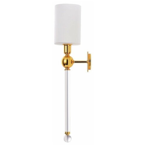   Crystal Lux Mirabella AP1 Gold/White,  5900  Crystal Lux