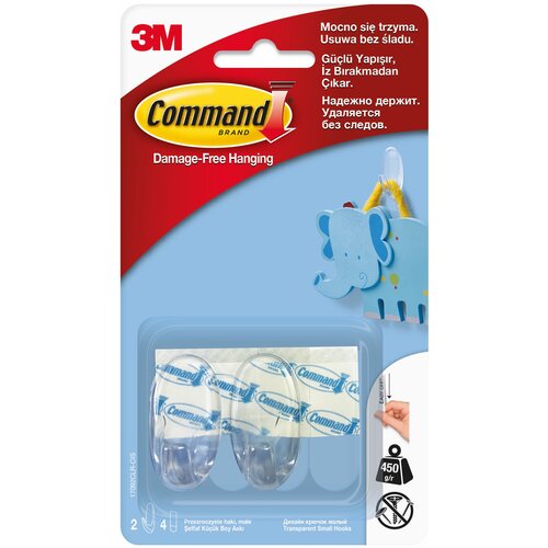 -  COMMAND 3M 17092CLR, , 2 ./4 .. 380