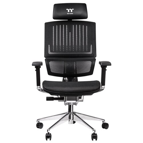   Thermaltake CYBERCHAIR E500 White/Mesh Chair, Black&White, Comfort size 4D/65 mm (526494) 70929