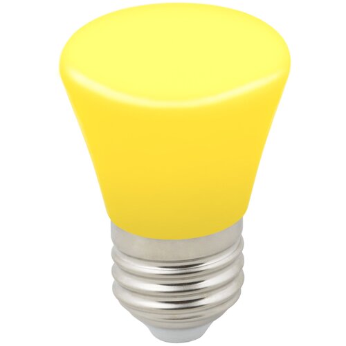 // Volpe LED-D45-1W/YELLOW/E27/FR/ BELL   .  