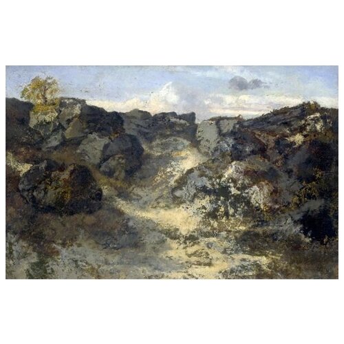      (A Rocky Landscape)   47. x 30. 1390
