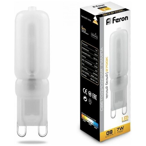   FERON 7W 230V G9 2700K, LB-431 25755 528