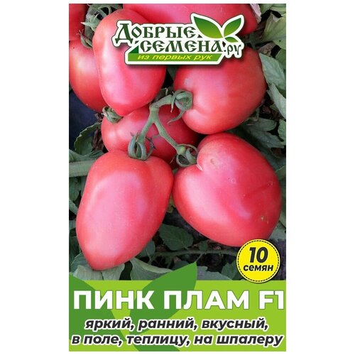 Семена томата Пинк Плам F1 - 10 шт - Добрые Семена.ру 144р