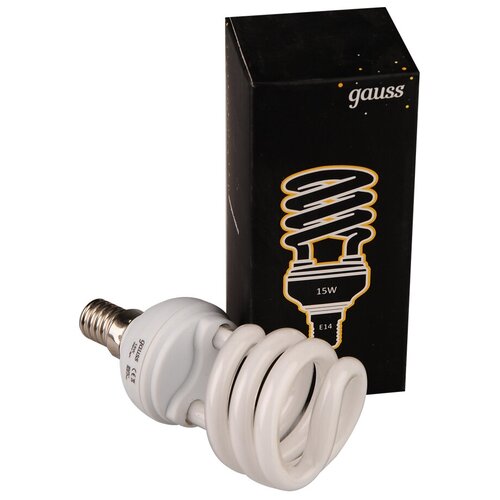   -  Gauss T2 SPIRAL 220-240V 20W 2700K E14 142