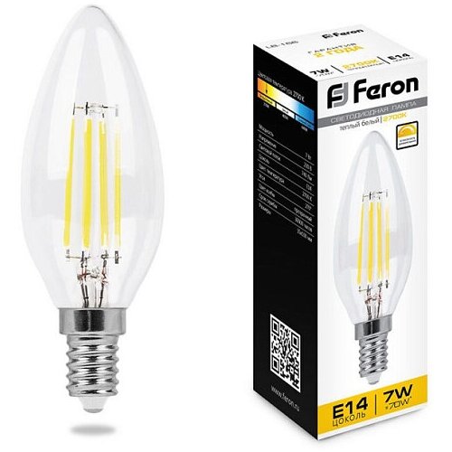     Feron LB-166  E14 7W 2700K 25870 - 10 . 2790