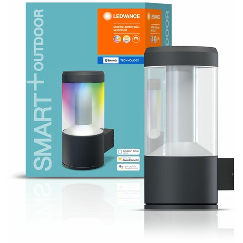 SMART BlueTooth MODERNLANTERN WALL RGBW 2000...6500K GF (, , 12W, 650 lm)- LEDVANCE 9085