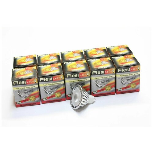 10��. ������������ ����� Flesi MR16C-1-3W-WW (MR16,1*3W,AC12V, WW,3200K) ����� 410�