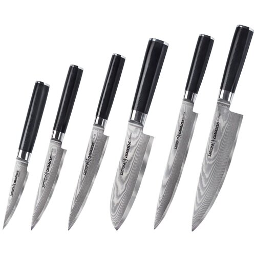 ����� �� 6 ����� �������� Samura DAMASCUS (10, 21, 23, 45, 85, 92) (SD-0620) 52480�