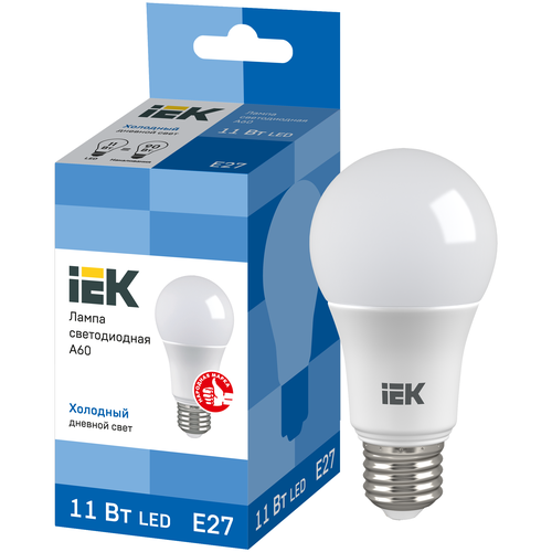 IEK  LED A60  11 230 6500 E27 LLE-A60-11-230-65-E27 310