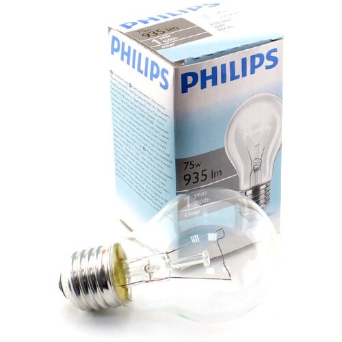   Philips   PHILIPS A55 75W E27 CL  ,  250  Philips