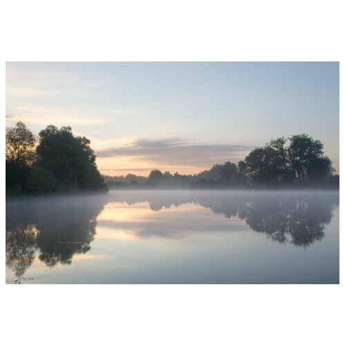       (Fog over the lake) 2 75. x 50. 2690