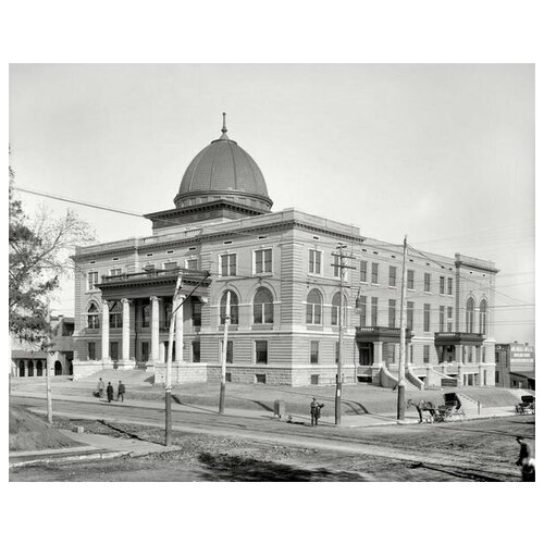       (Building with columns) 1 50. x 40. 1710