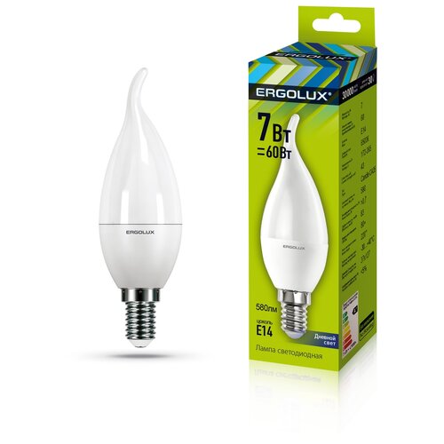   Ergolux LED-CA35-7W-E14-6K 166