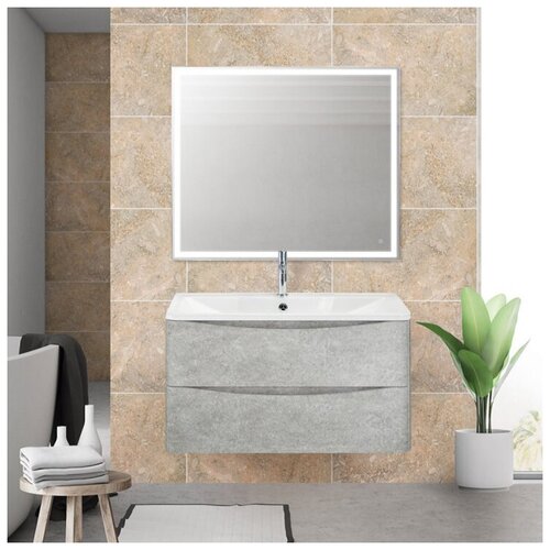    BelBagno Acqua 80 , cemento verona grigio 50420