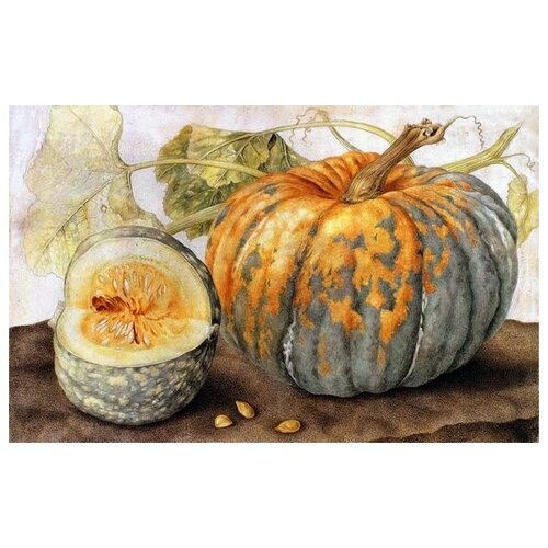      (Ripe pumpkin)   63. x 40. 2050