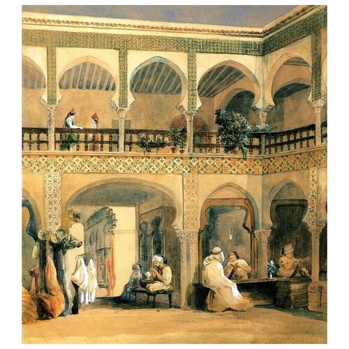        (Bazaar In Orleans)   30. x 33.,  1070   