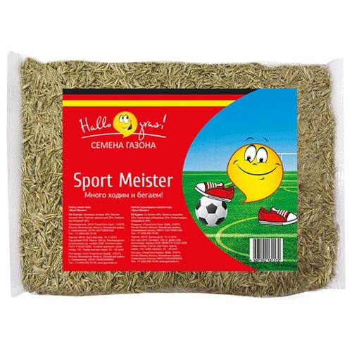Семена газонной травы SPORT MEISTER GRAS Газон Сити 0,3 кг 1290р