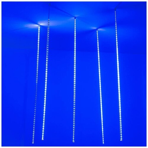    Ardecoled   230V  ARD-Icefall-Classic-D12-1000-5Pcs-Clear-120Led-Live Blue 026053 8561