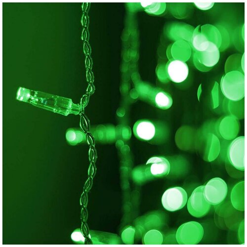    Ardecoled  230V  ARD-Curtain-Classic-2000X3000-Clear-760Led Green 024859 6060