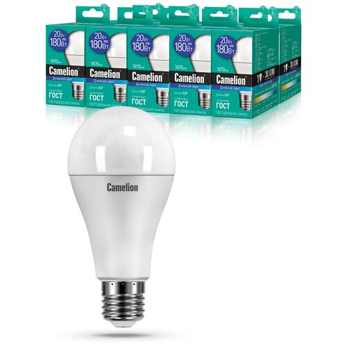   Camelion  A65, E27, 20 LED20-A65/865/E27,   10  2630