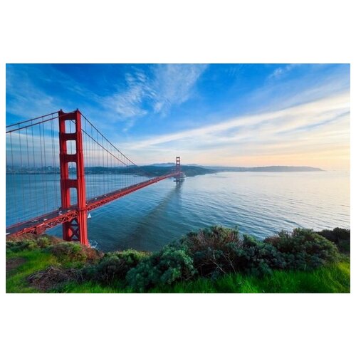       (The Golden Gate Bridge) 2 60. x 40. 1950