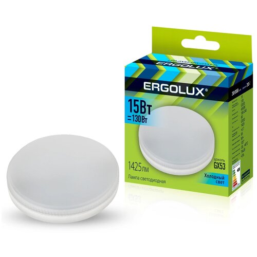   Ergolux 14239, GX53, 15 , 4500  134