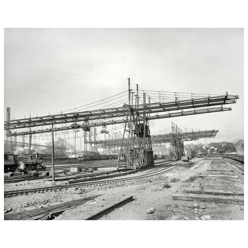        (Construction of the railway) 2 37. x 30.,  1190   
