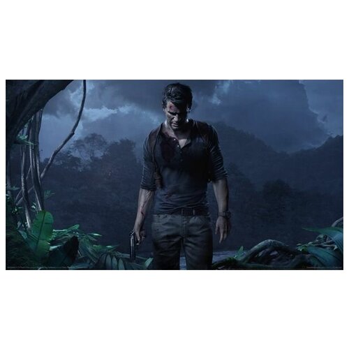     Uncharted 4 a thiefs end 1 71. x 40.,  2230   