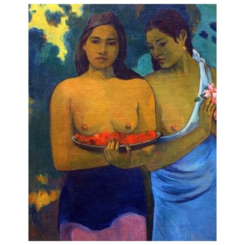        (Les Seins aux Fleurs Rouges)   30. x 38. 1200