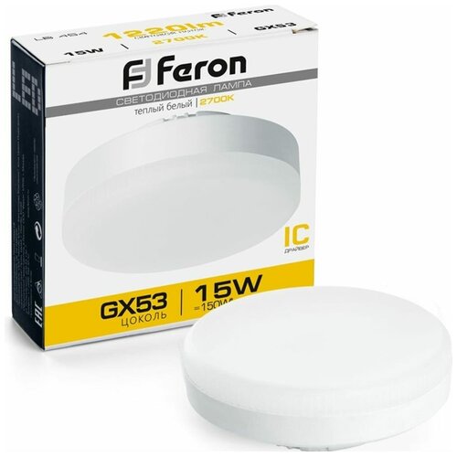 ����� ������������ Feron LB-454 GX53 15W 2700K 159�