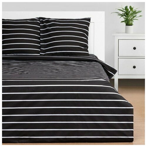    Black stripes 200217 , 220240 , 7070 -2 , 100% , 3646