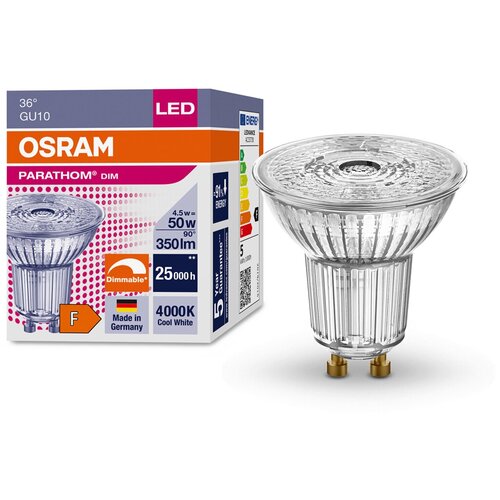 Osram / Ledvance PARATHOM DIM PAR16 50 36 4.5 W/4000 K GU10 685